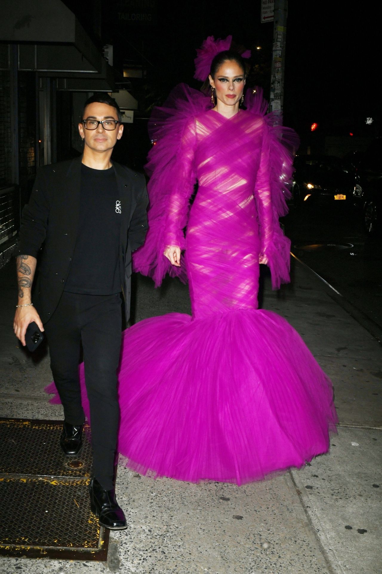 COCO ROCHA AT THE THE MULBERRY BAR FOR A MET GALA AFTER PARTY IN NEW YORK2